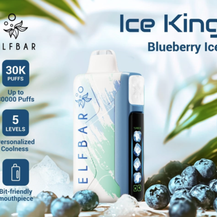 ElfBar Ice King 30000口五檔涼度調節 一次性電子煙 王嘉爾同款 台灣現貨