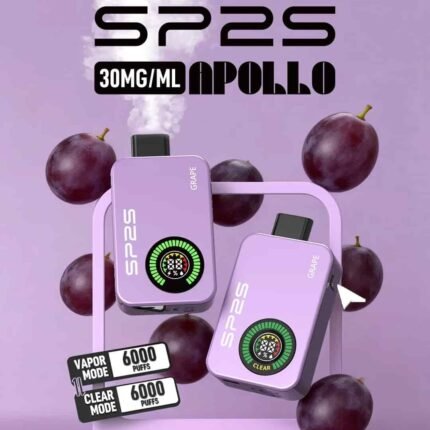SP2S Apollo12000口一次性電子煙 新品上市 Mesh線圈雙模式設計雙模式切換